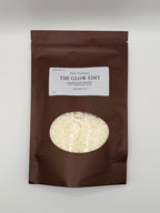 Sarie Company's Glow Edit booster in a brown package on a white background.